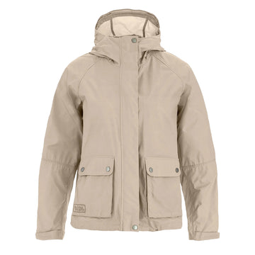 Fjallraven Womens Vardag Wind Jacket Fossil - Parasol Store