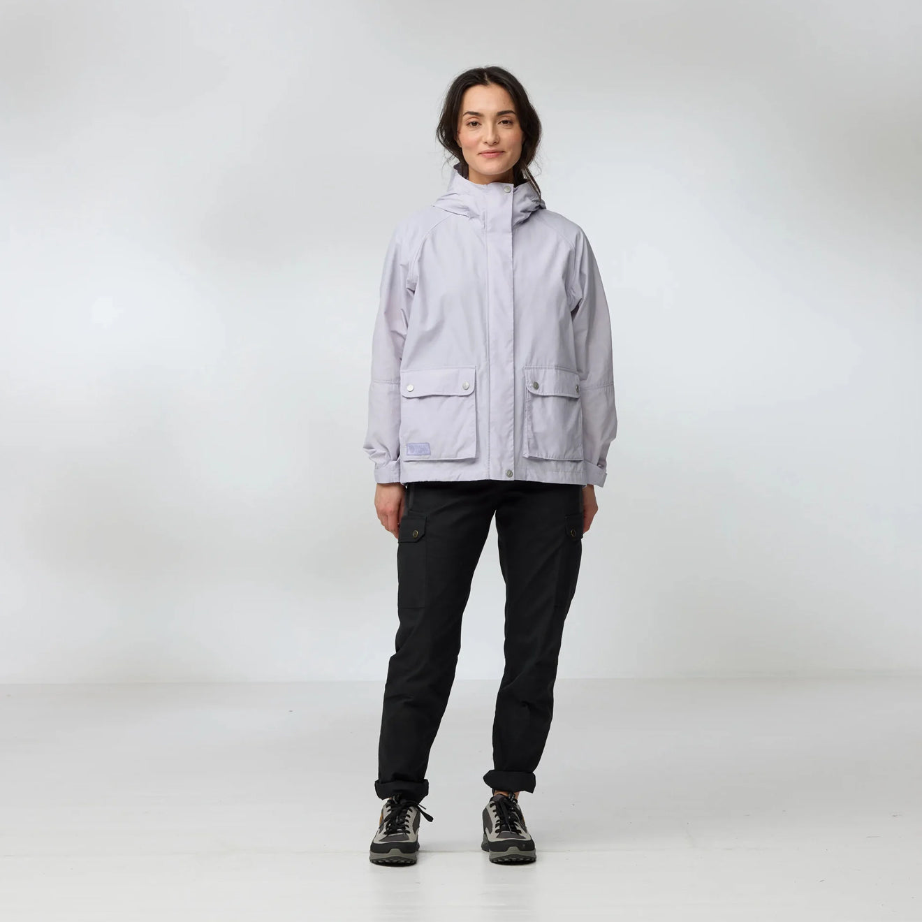 Fjallraven Womens Vardag Wind Jacket Lavender Mist