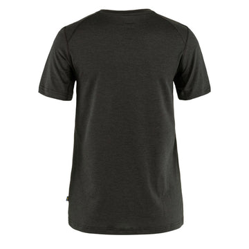 Fjallraven Womens Abisko Day Hike SS T-Shirt Black - Parasol Store