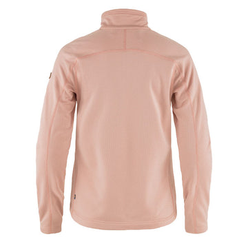 Fjallraven Womens Abisko Lite Fleece Jacket Chalk Rose - Parasol Store
