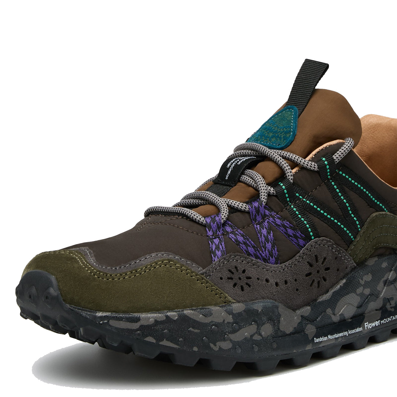 Flower Mountain Washi Trainer Anthracite / Dark Grey - Parasol Store