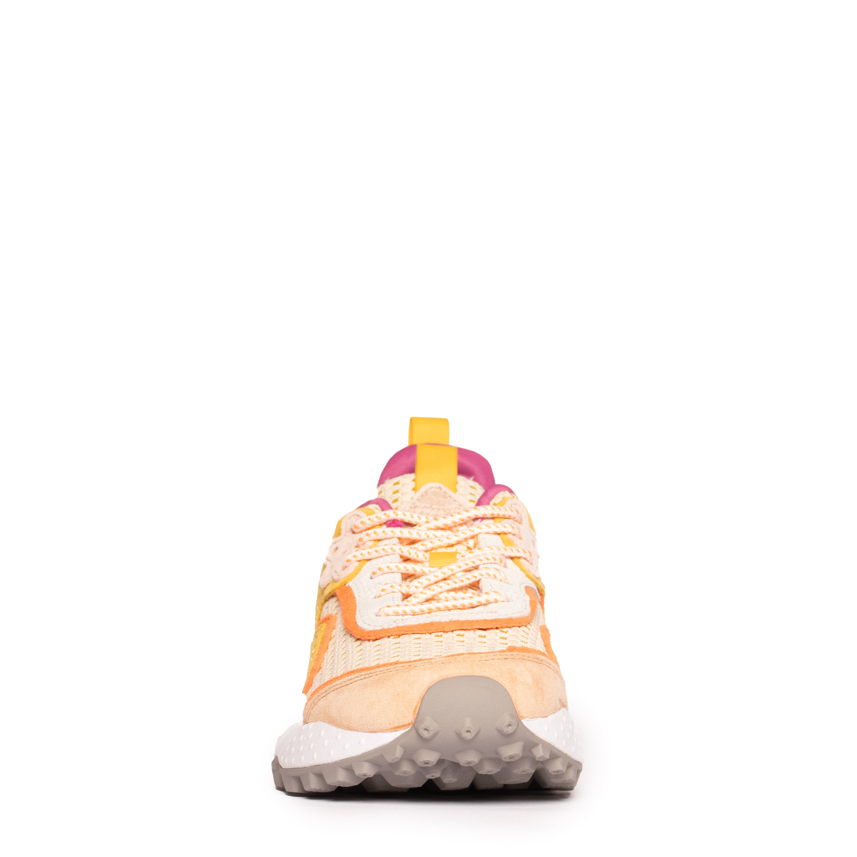 Flower Mountain Womens Koetsu Suede Checkered Beige / Ocra - Parasol Store