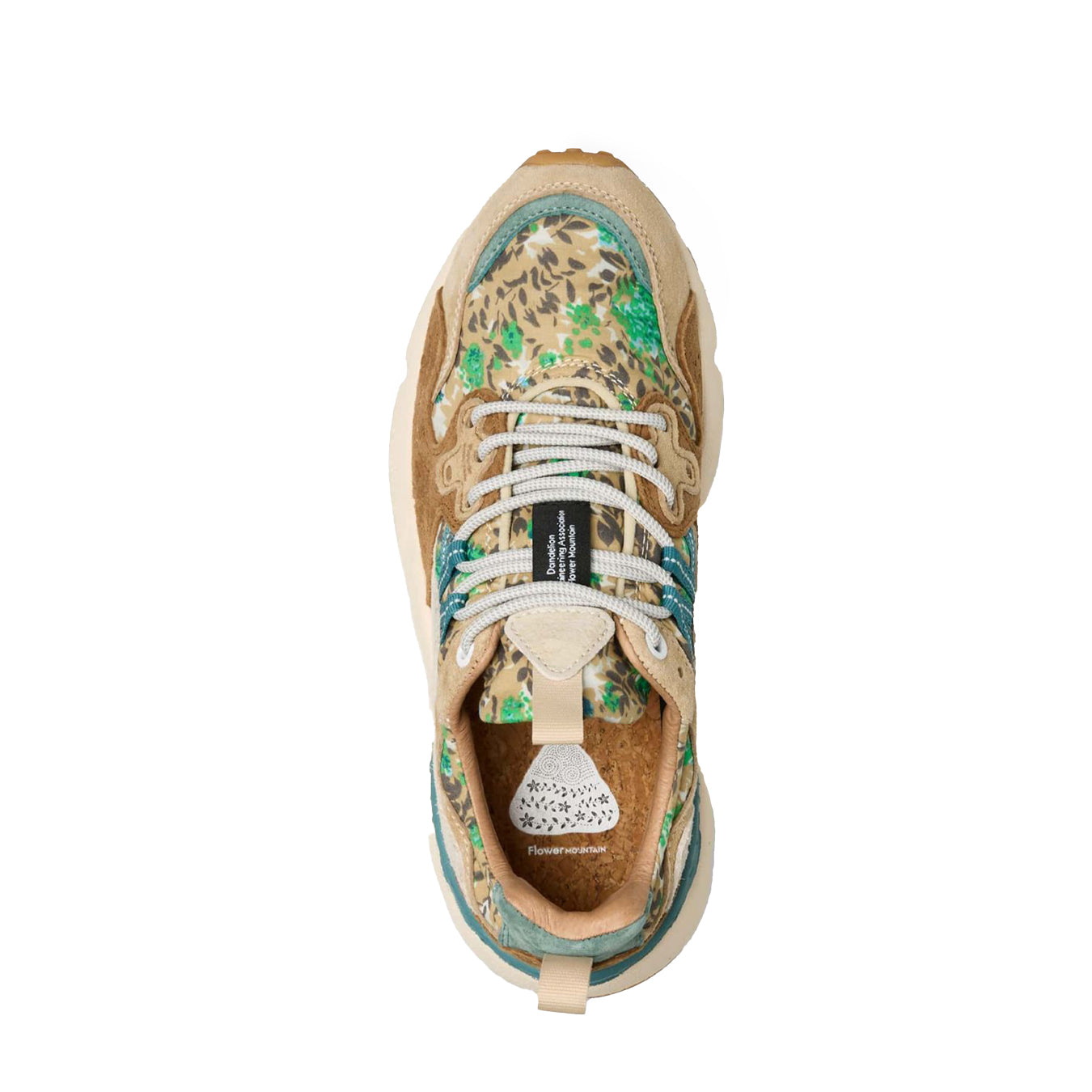Flower Mountain Womens Yamano 3 Trainer Spring Flowers