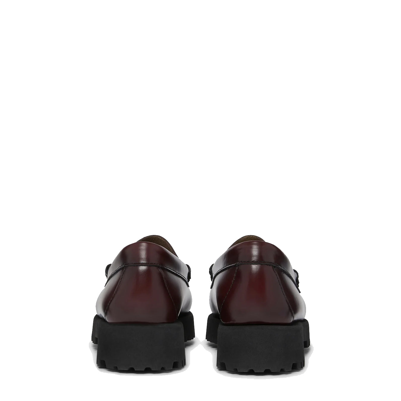G.H.Bass Womens Weejuns 90s Penny Loafers Wine Leather - Parasol Store
