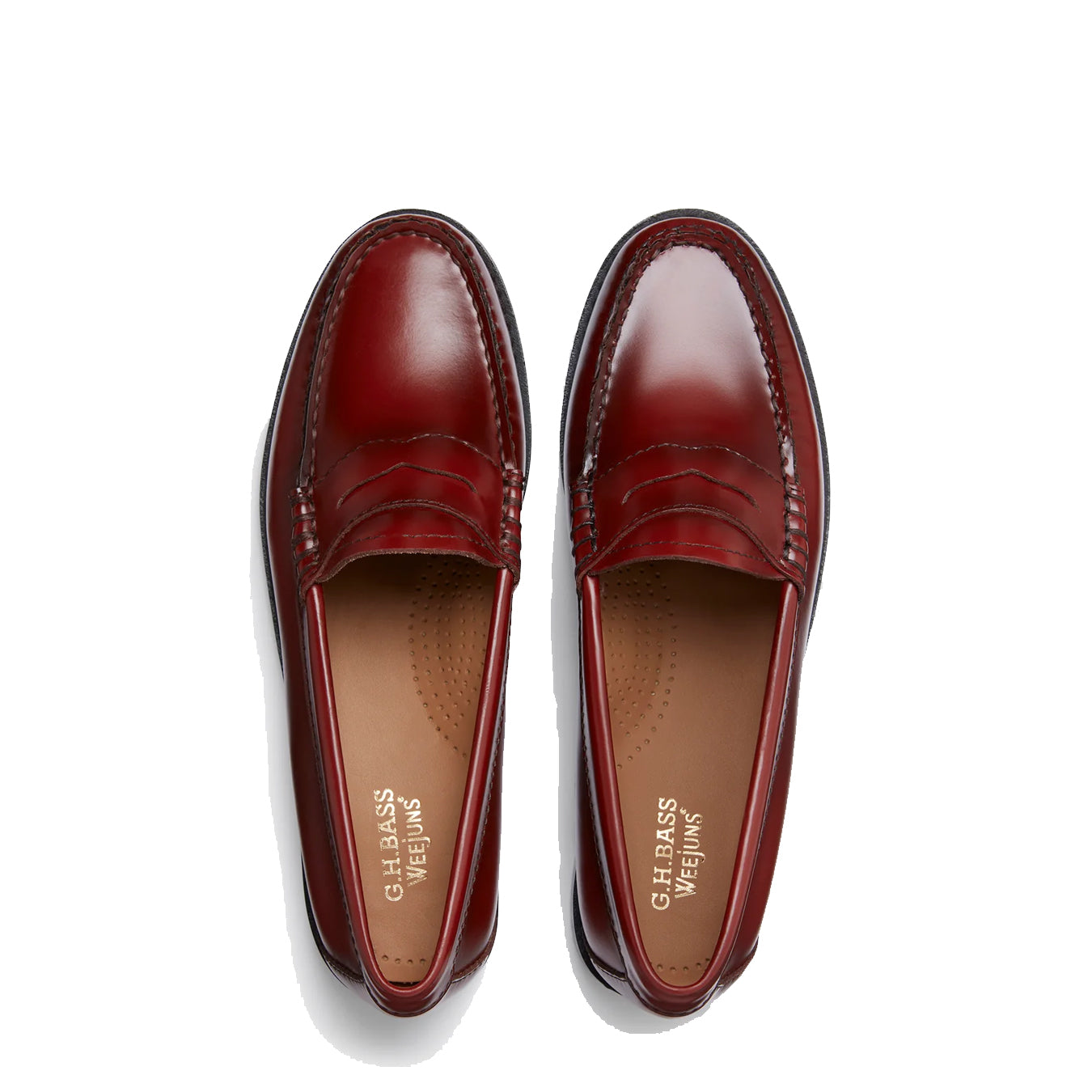 GH Bass Womens Penny Loafer Paprika - Parasol Store