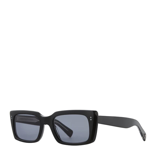Garrett Leight GL 3030 49 Sunglasses Black/Semi-Flat Navy Garrett Leight