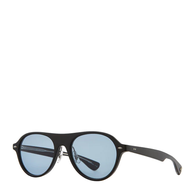 Garrett Leight Lady Eckhart 50 Sunglasses Matte Black/Pacifica Garrett Leight