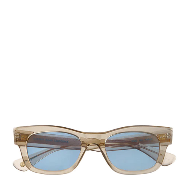 Garrett Leight Woz 49 Sunglasses Brew/Pacifica Garrett Leight