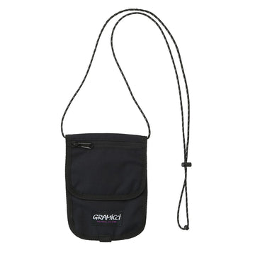 Gramicci Cordura Neck Pouch Black - Parasol Store