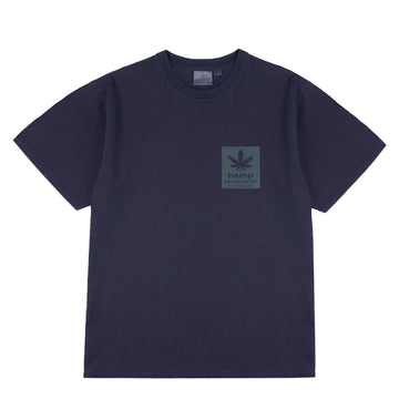 Gramicci Hemp Tee Navy Pigment - Parasol Store
