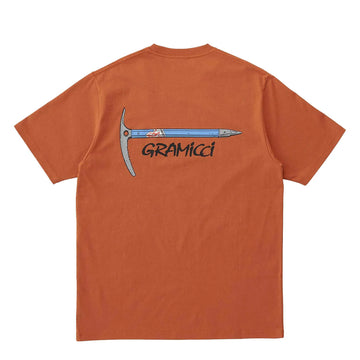 Gramicci Ice Axe Tee Burnt Orange - Parasol Store