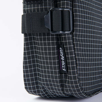 Gramicci Ripstop Mini Shoulder Bag Rip-Stop Black - Parasol Store