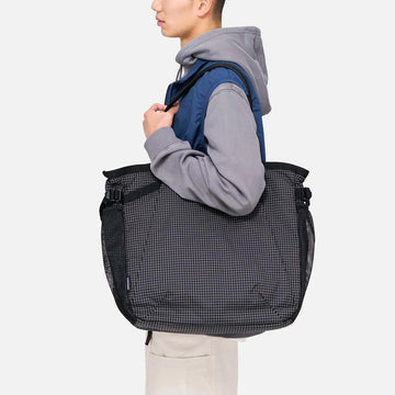 Gramicci Ripstop Tote Bag Rip-Stop Black - Parasol Store