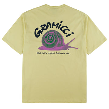 Gramicci Snail Tee Lemon - Parasol Store