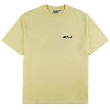 Gramicci Snail Tee Lemon - Parasol Store