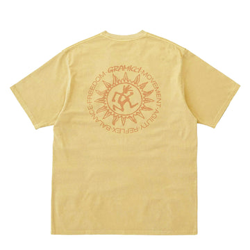 Gramicci Sun Tee Mustard Pigment - Parasol Store