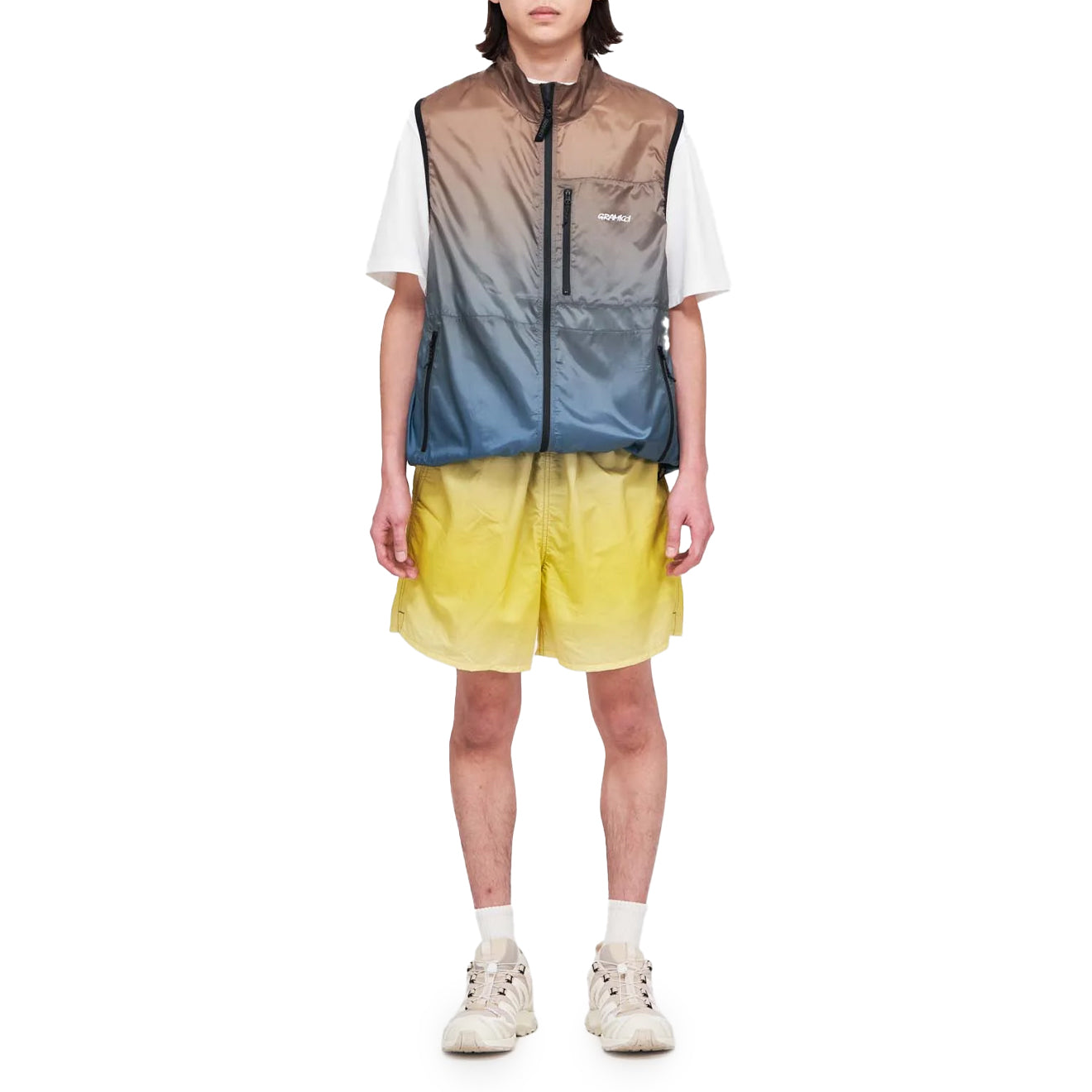 Gramicci Tide Swim Short Yellow Gradient - Parasol Store