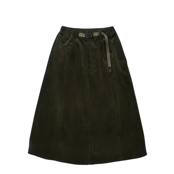 Gramicci Womens Paneled Midi Skirt Olive Green - Parasol Store