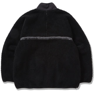 Gramicci x And Wander JQ Tape Fleece Jacket Black - Parasol Store