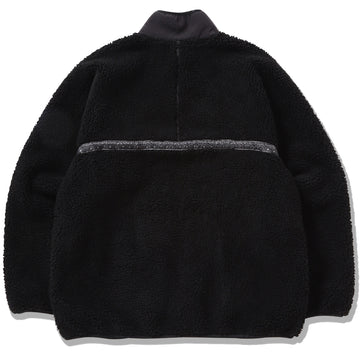 Gramicci x And Wander JQ Tape Fleece Jacket Black - Parasol Store