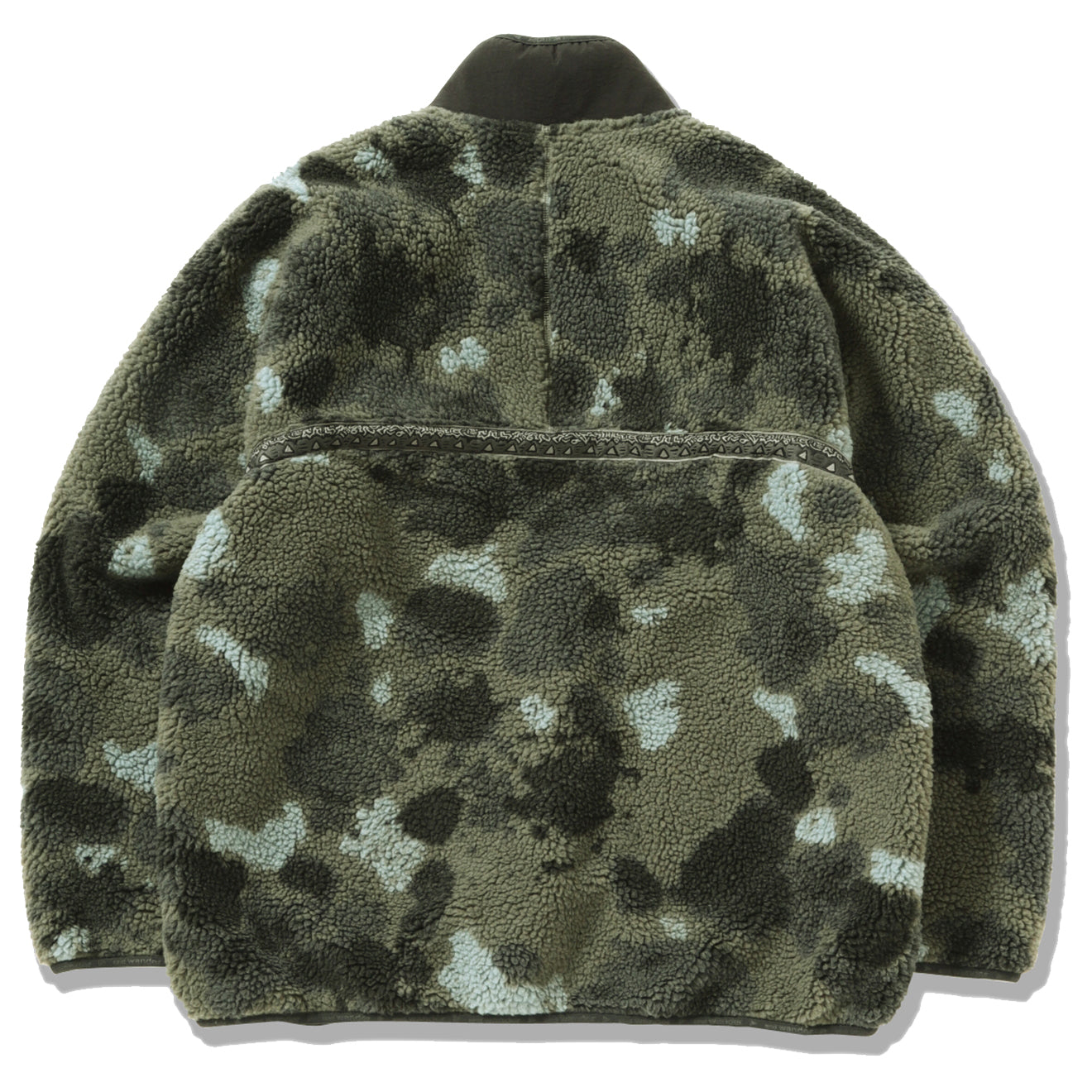 Gramicci x And Wander JQ Tape Fleece Jacket Camo - Parasol Store