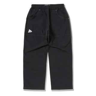 Gramicci x And Wander Womens Nylon Double Knee Pant Black - Parasol Store