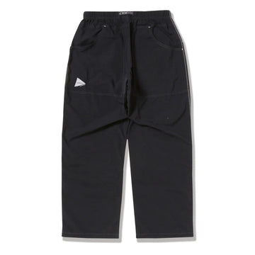 Gramicci x And Wander Womens Nylon Double Knee Pant Black - Parasol Store