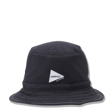 Gramicci x And Wander Padded Hat Black - Parasol Store