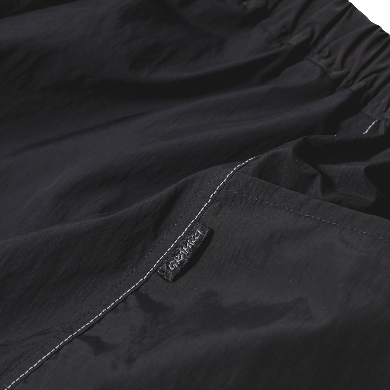 Gramicci x And Wander Patchwork Wind Short Black - Parasol Store