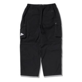 Gramicci x And Wander Womens Military Wide Pant Black - Parasol Store