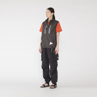 Gramicci x And Wander Womens Military Wide Pant Black - Parasol Store