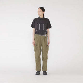 Gramicci x And Wander Womens Military Wide Pant Khaki - Parasol Store