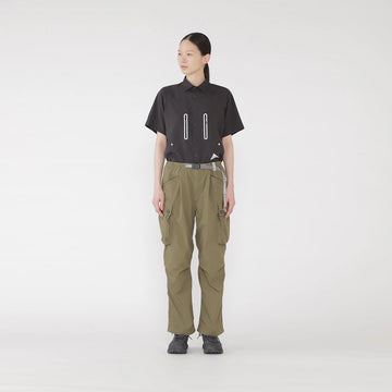 Gramicci x And Wander Womens Military Wide Pant Khaki - Parasol Store