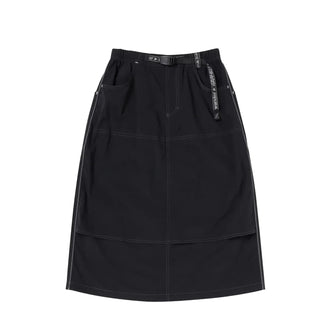 Gramicci x And Wander Womens Nylon Double Knee Skirt Black - Parasol Store
