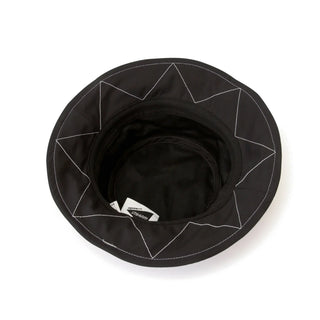 Gramicci x And Wander Zigzag Stitch Hat Black - Parasol Store