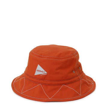 Gramicci x And Wander Zigzag Stitch Hat Red - Parasol Store