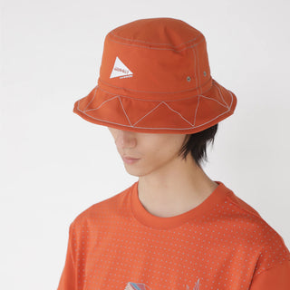 Gramicci x And Wander Zigzag Stitch Hat Red - Parasol Store