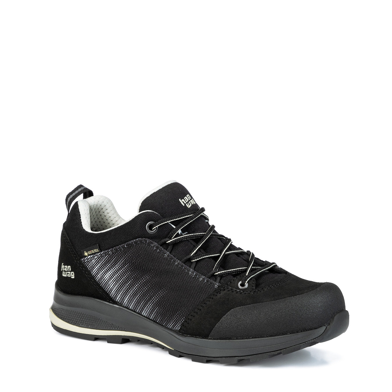Hanwag Womens Klarsby Low Bunion Lady GTX Black / Frost - Parasol Store
