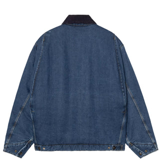 Carhartt WIP OG Detroit Jacket Blue / Dark Navy Stone Washed - Parasol Store