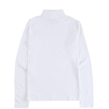 Carhartt WIP Womens L/S Philipa Mockneck T-Shirt White - Parasol Store