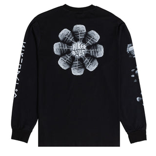 Hikerdelic Bridestones LS T-shirt Black - Parasol Store