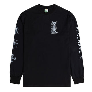 Hikerdelic Bridestones LS T-shirt Black - Parasol Store