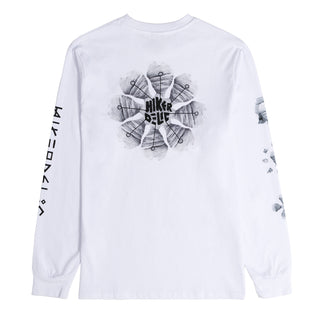 Hikerdelic Bridestones LS T-shirt White - Parasol Store