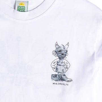 Hikerdelic Bridestones LS T-shirt White - Parasol Store