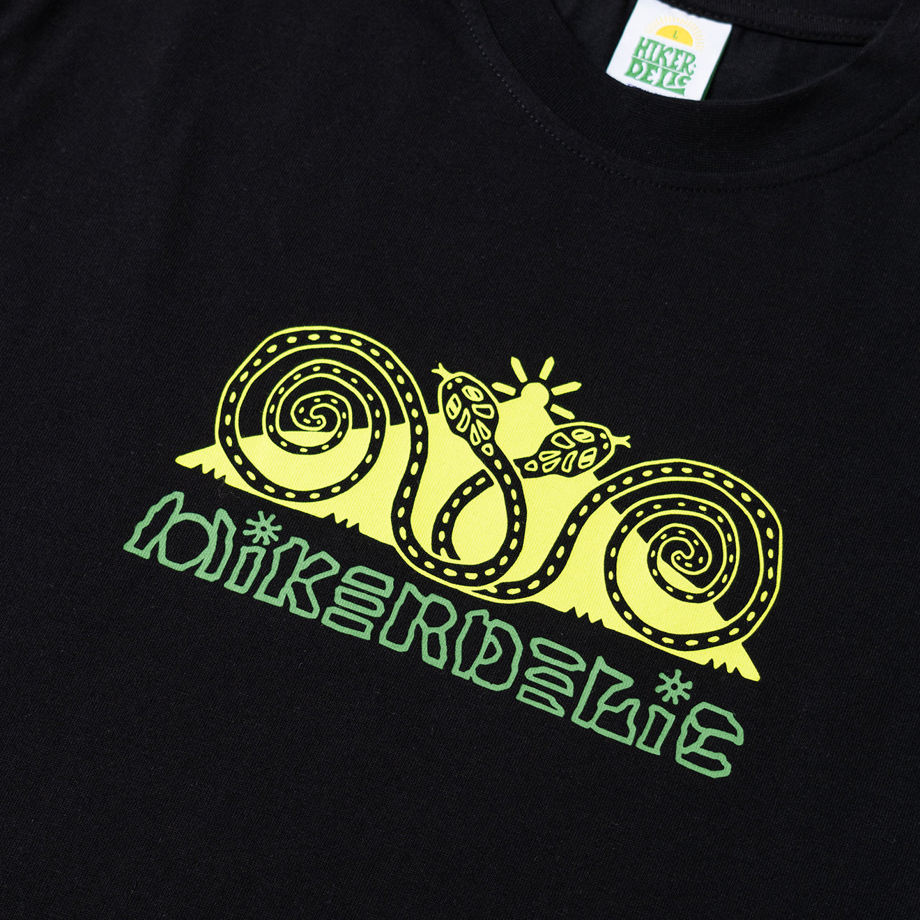 Hikerdelic Imbolc SS T-Shirt Black - Parasol Store