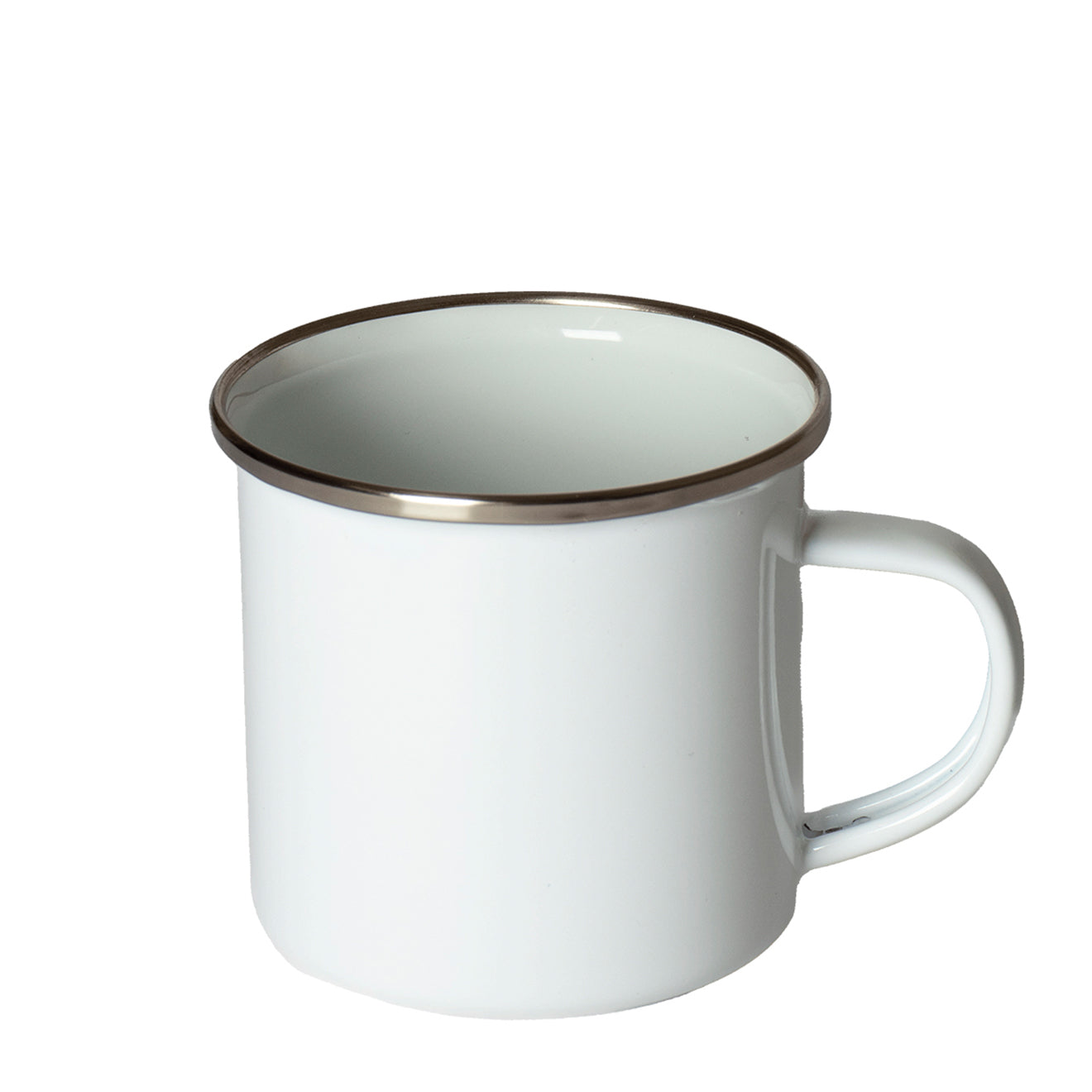 Hikerdelic Kaeru Enamel Mug White - Parasol Store