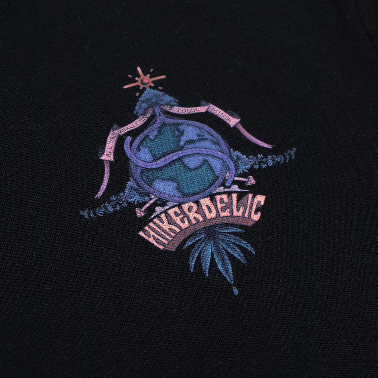 Hikerdelic Kalpana SS T-Shirt Black - Parasol Store