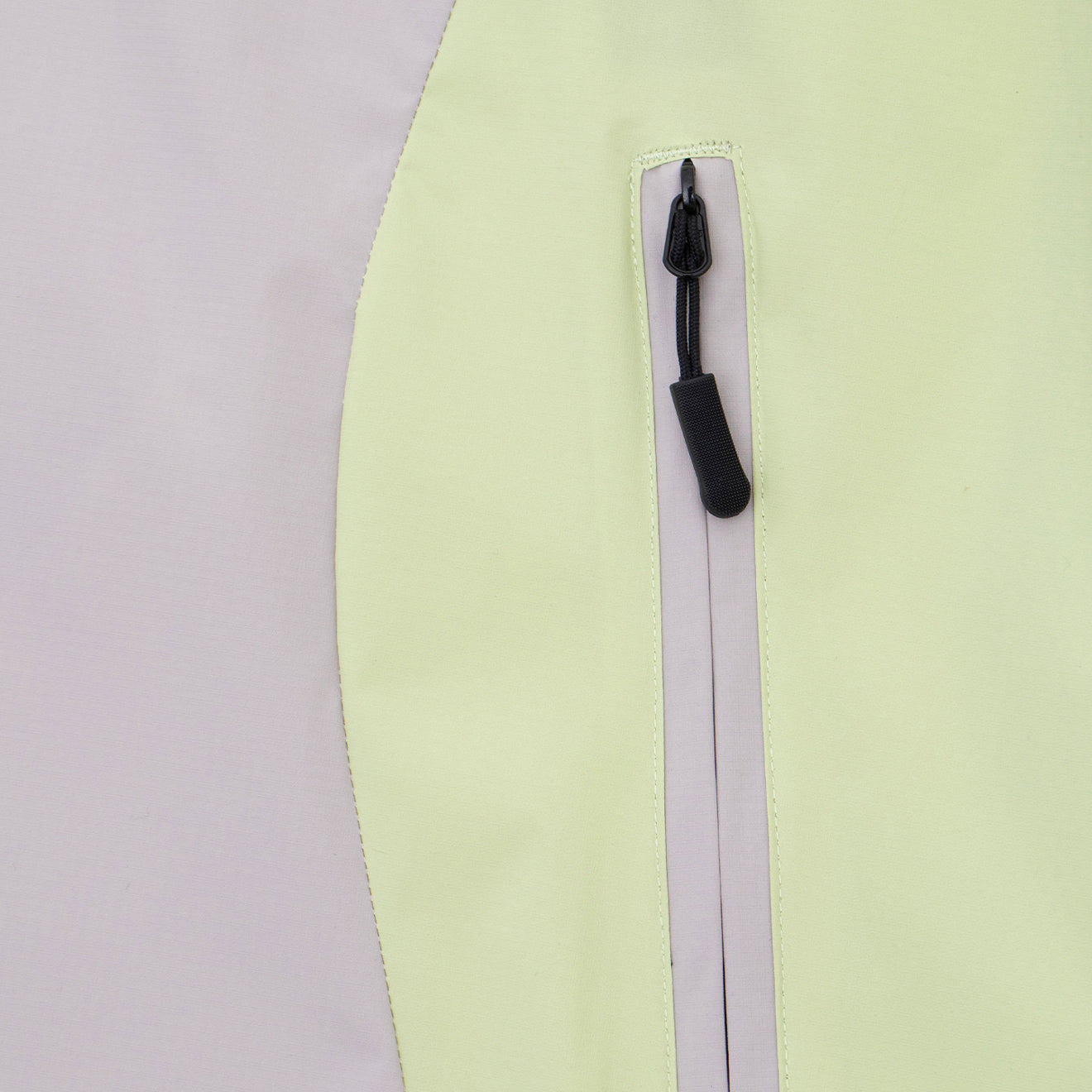 Hikerdelic Mucker Packable Jacket - Light Taupe / Washed Lime - Parasol Store