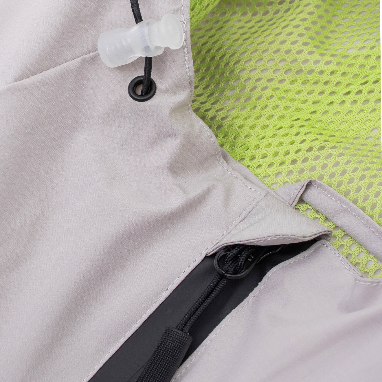 Hikerdelic Mucker Packable Jacket - Light Taupe / Washed Lime - Parasol Store