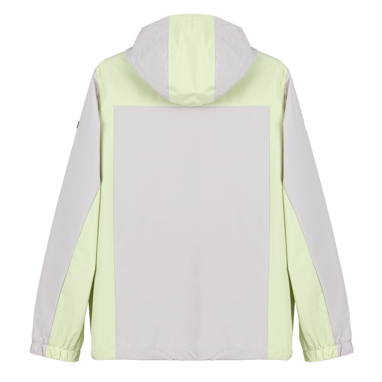 Hikerdelic Mucker Packable Jacket - Light Taupe / Washed Lime - Parasol Store
